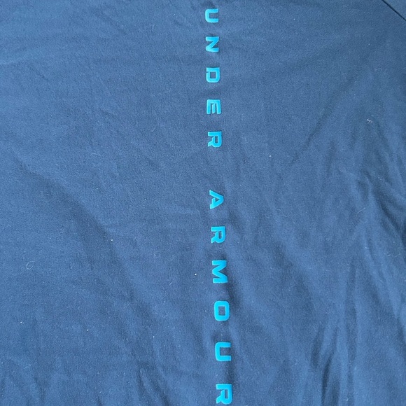 Under Armour Blue Short Sleeve Tee Men’s Sz L - Picture 2 of 6